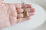 Orange Kyanite Necklace