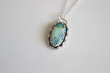 Monarch Opal Necklace