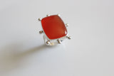 Carnelian Ring Size 7.5