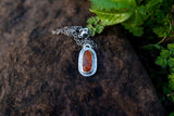 Orange Kyanite Necklace