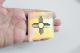 New Mexico Zia Holographic Sticker