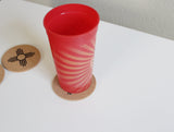 Zia Coasters / New Mexico Coasters / NM Gift / Cork Coasters