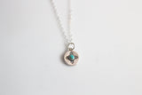 Turquoise Zia Necklace New Mexico Necklace Moving Gift Homesick Gift