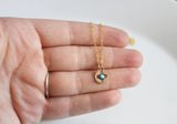 Gold and Turquoise Zia Necklace New Mexico Necklace Moving Gift Homesick Gift / Gold Zia Necklace