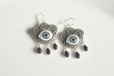 cry my eyes violet Earrings