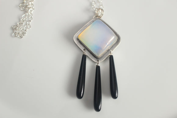 sleepless in the onyx night Necklace