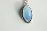 i used to live with ghosts Opalite Necklace
