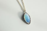 i used to live with ghosts Opalite Necklace