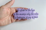 Symphony Sticker