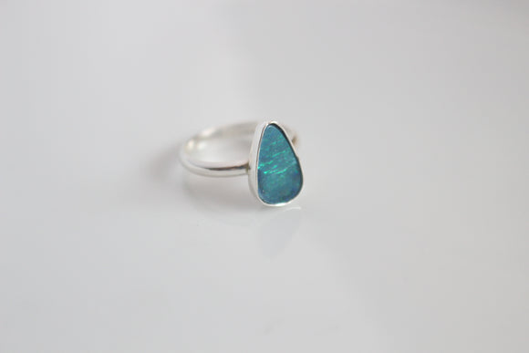 Boulder Opal Ring Size 7