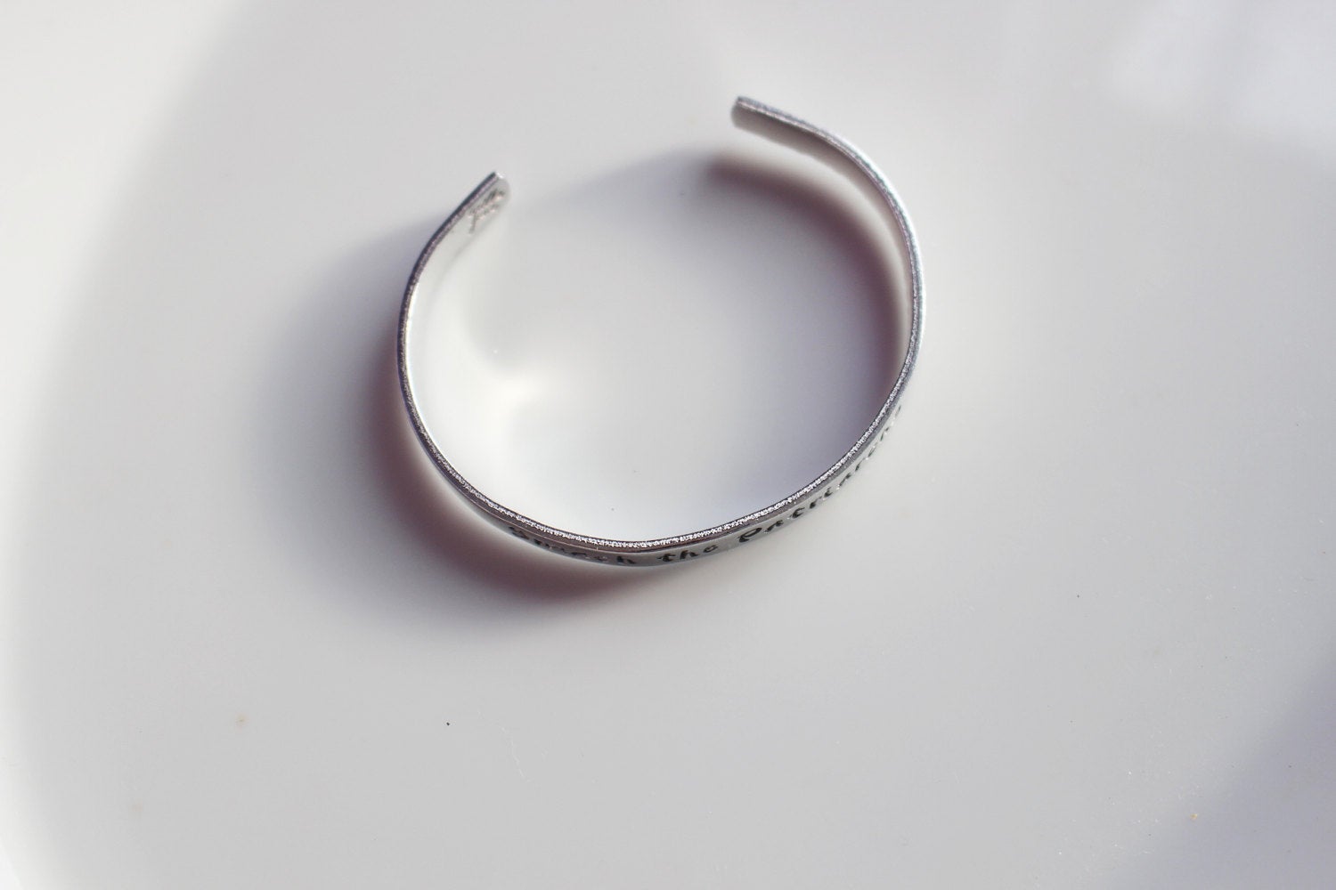 Smash the Patriarchy Bracelet/ Aluminum Cuff Bracelet/ Female