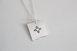 New Mexico State Zia Necklace / Heart Zia NM Necklace/ Zia Necklace/ New Mexico Charm/ Zia Gift/ New Mexico Necklace
