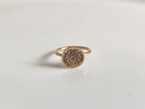 Chi Omega Crest Ring Gold / Sorority Ring / Chi Omega Sorority / Chi O Ring / Gold Fill Ring
