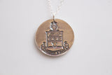 Alpha Chi Omega Crest Necklace