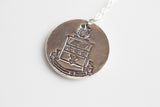 Alpha Chi Omega Crest Necklace