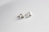 Lyre Stud Earrings Alpha Chi Omega Sorority Jewelry // Lyre Earrings in Fine Silver Post Earrings Stud Earrings // Greek Licensed Jewelry