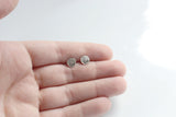 Lyre Stud Earrings Alpha Chi Omega Sorority Jewelry // Lyre Earrings in Fine Silver Post Earrings Stud Earrings // Greek Licensed Jewelry